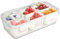 Gzsekken Fruit Storage Containers with Lids Airtight, for Fridge & Removable Colander, BPA Free Sealed Keeper for Fresh Food, Salad, Vegetables