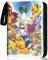 RounQue Sammelalbum für Pokemon Karten, 50 Seiten 400 Karten Kapazität Sammelkarten, Tragbar Reißverschlüsse Wasserdicht PU Karten Halter, Card Collection Sammelheft, Geschenk für Kinder