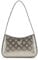 GUESS Damen Arnela Top Zip Shoulder Bag Umhängetasche, Zinn-Logo