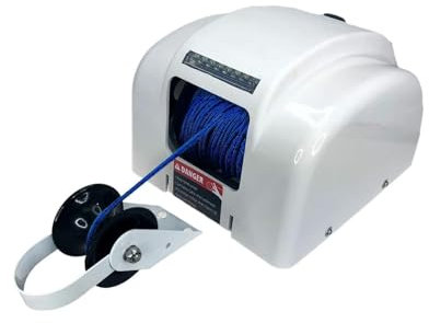 DHMYYXGS Verricello Elettrico per Barca,Salpa Ancora Elettrica,12 V con Telecomando Senza Fili,Verricello Elettrico