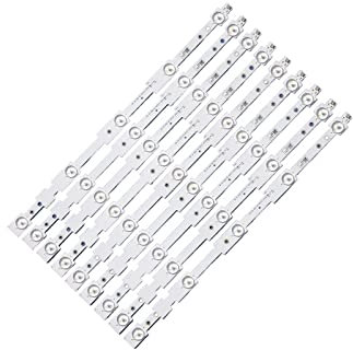 NSNGPAFACZ 9pcs LED Backlight Strip 5lamp Fit for Toshiba DL2971(B) W DL2970(A) W TV Light Strip