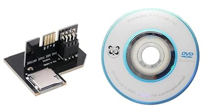 SD-Kartenadapter für Gamecube NGC SD2SP2 PRO Adapter unterstützt TF-Karte 512 GB Sd2sp2Adapter SDL-Last SDL Micro TF-Kartenleser (SD2SP2 PRO + CD NTSC-J)