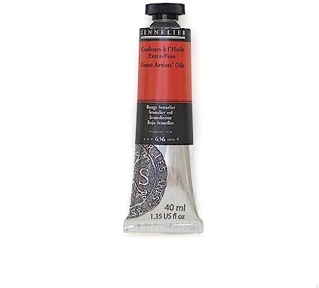 Sennelier Artists' Oil Color, 40ml Tube, Sennelier Red S4