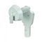 GEBERIT 152,234.11,1 Sifone a muro, Plafoniera, giunto con spina, colore: bianco