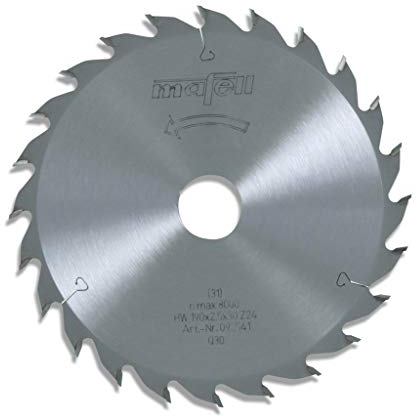 Mafell Sägeblatt-HM, 190 x 1,8/2,5 x 30 mm, Z 24, WZ, für universellen Einsatz in Holz