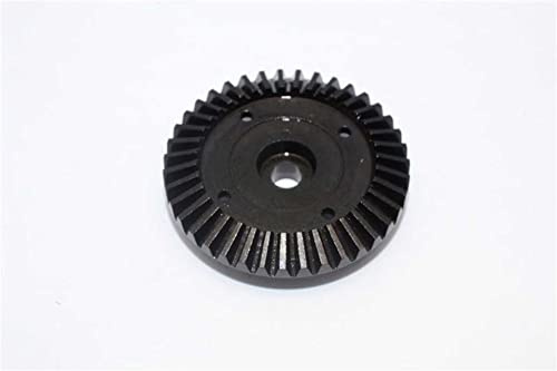 TT-02 & TT-02B Tuning Teile Steel Ring Gear - 1Pc Black