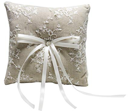HBH Hamburger Brautmode Ringkissen R0484-3 Beige