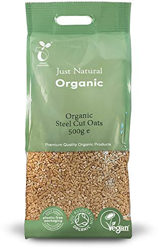 Just Natural Organic Steel Cut Oats 500g