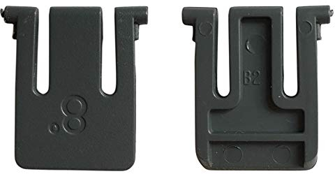 BODYART 2 Stück Ersatztastatur Fußständer Bein Griffbretter Neigung für Logitech Wireless-Tastatur K260 K270 K270r MK260 MK270 MK270r MK275 MK200