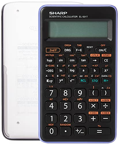 Sharp Taschenrechner EL501TBVL, Schwarz