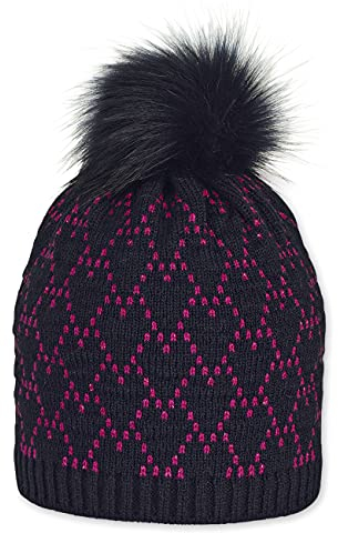 Sterntaler Unisex Baby Strickmütze Flusch Mütze, Marine, 49