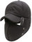 YWINETO Unisex Wintermütze mit Ohrenklappen, Fellmütze, Kunstfellmütze, Fliegermütze hält warm beim Skifahren, Schlittschuhlaufen und Outdoor erhältlich Trapper Skimütze Russische Mütze (Grau)