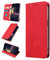 KANVOOS Cover per iPhone XR, Cover a Libro Portafoglio in Pelle PU [Porta Carte] [Magnetica], Antiurto Flip Case Custodia per iPhone XR (Rosso)