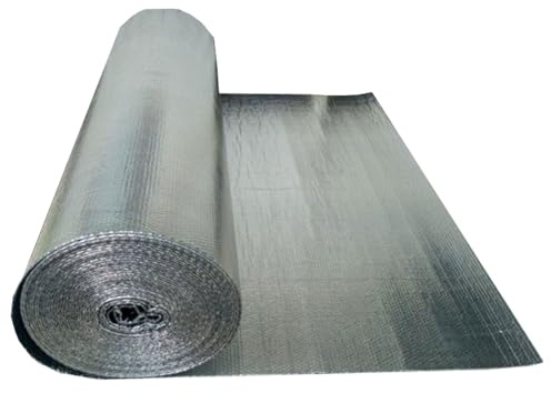Aluminisierte Isolierfolie, Heizkörper Isolierfolie Selbstklebend Hitzeschutzmatte, Isolierfolie Dämmfolie Thermofolie, Isolierung Hinter Heizkörper, Reflexionsfolie für Heizkörper, Decke, Wand ( Size
