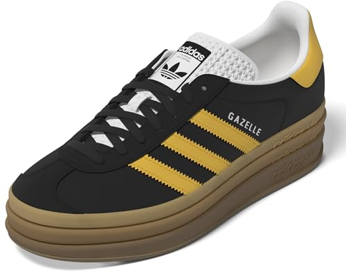 adidas Gazelle Bold W Code Ie0422 Shoes, black yellow, 4.5 UK