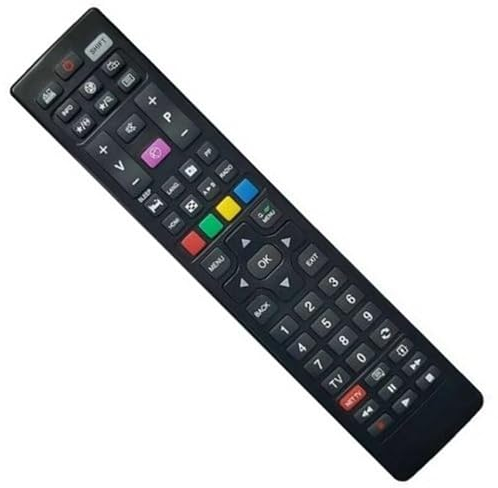 AC-Sat-Corner Ersatz Universal Fernbedienung kompatibel zu alle TELEFUNKEN TV Fernseher Keine Programmierung nötig
