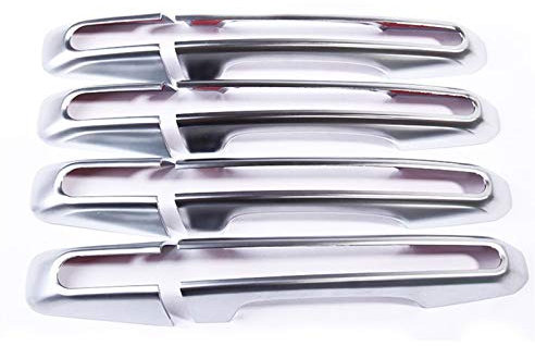 DEMULAX ABS Chrome Car Door Handle Covers Trims Frame Stickers Decals, for Land Rover, Discovery Sport Discovery 5 L462, for Range Rover Sport/Vogue L405/Evoque Outside Door Handle Car Outer Door Ha