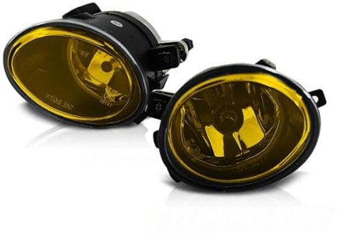 Nebelscheinwerfer kompatibel mit BMW 5er E39 / kompatibel mit 3er E46 95-01 gelb