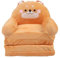 Klappende Kindersofa, Entzückendes Cartoon -Tierdesign -Sofa -Stuhl Faltbar und Tragbares Couch Cabrio -Sofa für Lesen und Ablagerungen (Falten in Vierteln)