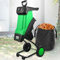 NGARY Biotrituratore Elettrico da Giardino, Biotrituratore Elettrico Portatile da Giardino da 2400 W con Sacco per Detriti, Diametro di Taglio Massimo di 39 Mm E velocità a Vuoto di 4500 Giri/min.