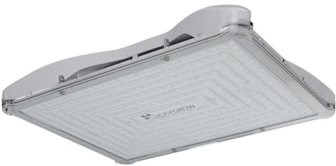 LuckyGrow - Grow Lampe - LED Pflanzenlampe - für Anzuchtbereich 80x80cm - 32454 Lumen - 180w, PPF 479 μmol/s, PPFD 11,2 μmol/m²/s, PAR 1,616 W/m² - Vollspektrum, Pflanzenlicht, Growtent Zubehör