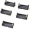Kfwfuaee Lot de 5 piles Cr123a en plastique ABS pour les petits projets électroniques 16340 17335 Power