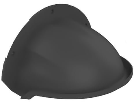 General CCTV Camera Covers Weatherproof Sun & Rain Shield ABS Covers For Bullets & Dome Cameras Ideal For Residential