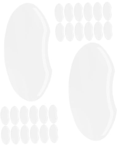 Transparentes Pvc Haarschnitt Visier für Friseursalon | Sichtbares Design, Mindert Reizungen Beim Schneiden, Kunststoff Ausführung, 30 Stück Packung