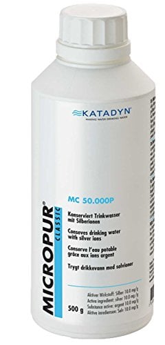 MICROPUR Classic MC 50'000P Pulver Wasserentkeimung Trinkwasser, Gewicht:500g