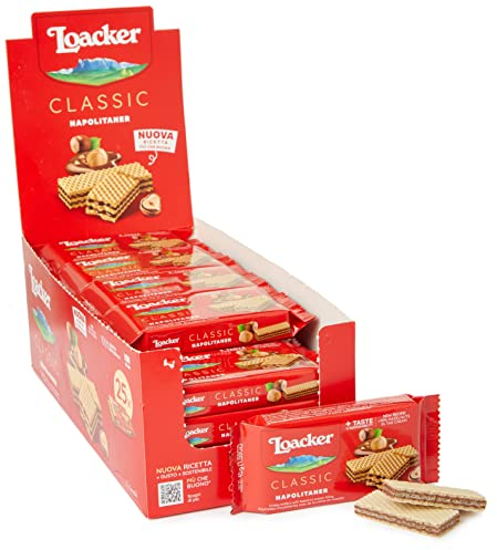 Loacker Napolitaner Wafers 45 g (Pack of 25)