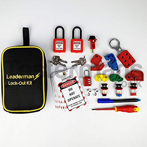 Leaderman LOFL-K1 Ultimate Lock Out/Off Kit MCB/RCD Safe Isolation