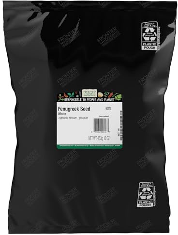 Frontier Natural Products, Whole Fenugreek Seed, 16 oz (453 g)