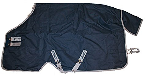 Horseware Amigo Bravo 12 - Winterdecke oder Regendecke 130cm 250g Füllung navy/Silver