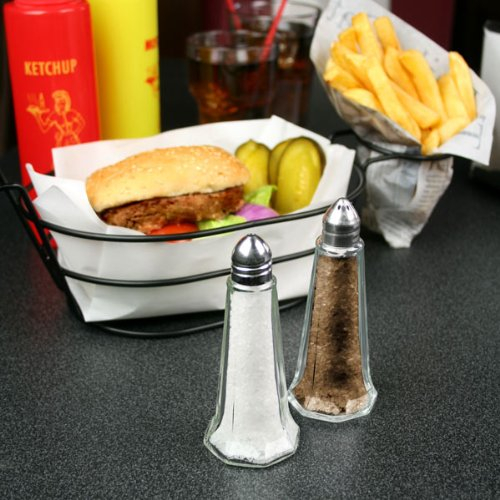 Lighthouse Salt Shaker - 1oz Salt Pot, Salt Dispenser, Glass Salt Pot - Condiment Dispenser from Tablecraft