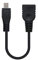 NanoCable 10.01.3500 - Câble USB 2.0 OTG vers Micro, mâle-mâle, Noir, 15cm