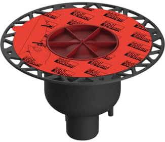 Scarico TECEdrainpoint S, verticale, con flangia universale Seal System, DN 50, 3601600