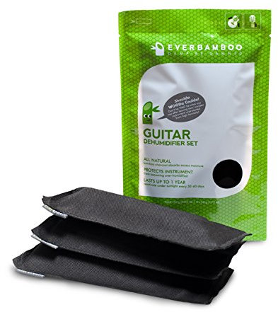 EVER BAMBOO GUITAR Dehumidifier Kit with natural moso bamboo charcoal