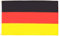 AZ FLAG - Drapeau Allemagne - 90x60 cm - Polyester léger - Drapeau Allemand Avec Oeillets Métalliques Intégrés - 40g