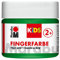Marabu 03030050267 - Kids Fingerfarbe grün 100 ml, Fingermalfarbe auf Wasserbasis, parabenfrei, vegan, laktosefrei, glutenfrei, geeignet zum Malen in Kindergarten, Schule, Therapie und zu Hause