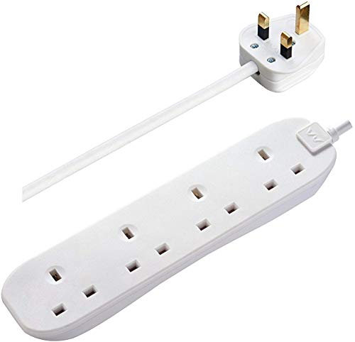 MICRONIC WIRELESS GSM UK SIM CARD SPY BUG SURVEILLANCE MICROPHONE LISTENING DEVICE IN 4 WAY MAINS EXTENSION LEAD