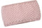 Neverless® Damen Stirnband Winter Herbst Fleece-Futter Strick Ohrenwärmer Knite Headband rosa unisize