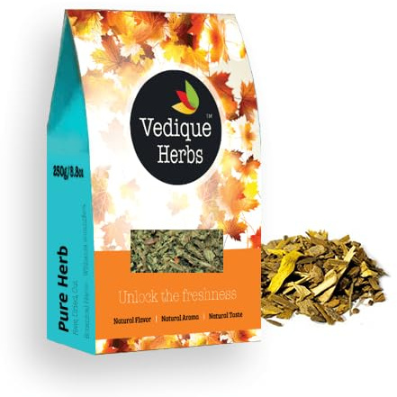 VEDIQUE HERBS Daruharidra (Berberis aristata) - 250g (8.8oz) | Raw, Crude, Dried | T-Cut | Premium Grade