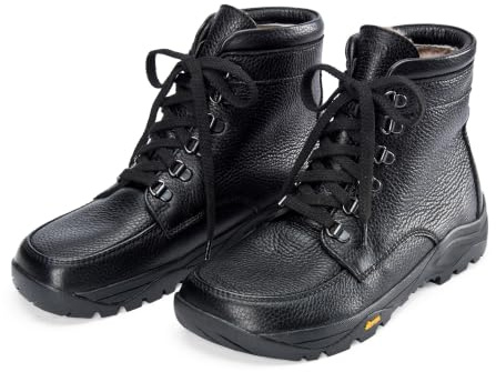 BÄR | Lammfellstiefel | Herren Stiefeletten | 100% Zehenfreiheit, Für Einlagen geeignet, Hohe Dämpfung
