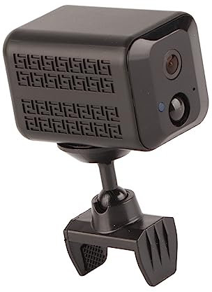Mini Caméra de Surveillance, Prise en Charge 4G SIM 2 Voies Détection de Mouvement Sonore Mini Caméra sans Fil Vision Nocturne Infrarouge en Temps Réel pour la Maison