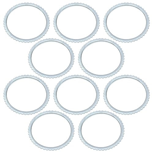 OTOTEC 10PCS Saw Blade Bore Bushing Reduction Ring Conversion Ring Steel Spacer Adapter Ring for Angle Grinders Circular Saw Blades Woodworking Tools 30x25.4mm