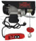 Dragon Winch - Polipasto eléctrico 200kg 230V Cabrestante Eléctrico con motor de cobre de 450W y control remoto Torno de cable eléctrico con una capacidad de 100kg–200kg, altura de elevación 12m