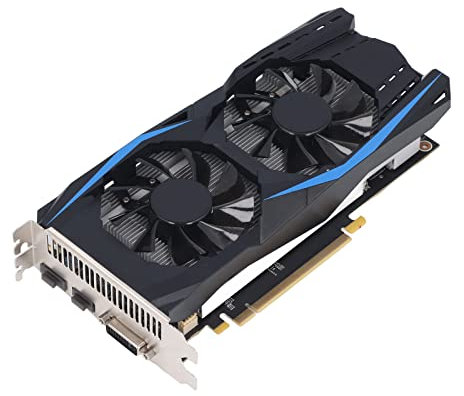 VBESTLIFE GTX950 2 GB Grafikkarte, GDDR5, 128 Bit, PCI Express 3.0 X16, 1114/6612 MHz, 4K HDR-Gaming-Grafikkarte mit DVI-, DP- und HDMI-Schnittstelle