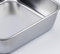 LEXININ 5 Pack 6 Inch Stainless Steel Square Cake Tin, 15cm Small Square Cake Pans for Baking, Roasting