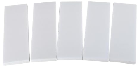 Amagogo 5-teiliges Schaumstoffbrett für Dioramen, Modellierplatten, Polystyrolplatten für die Miniatur-Gartenmodellierung, Puppenhaus, 295x100x40mm