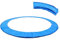 Uozonit Housse de trampoline Ø 244 cm 305 cm - Protection à ressorts - En PVC et polyéthylène - Indéchirable et résistant aux UV - Accessoire de trampoline pour enfants - Unisexe - Rond - Bleu